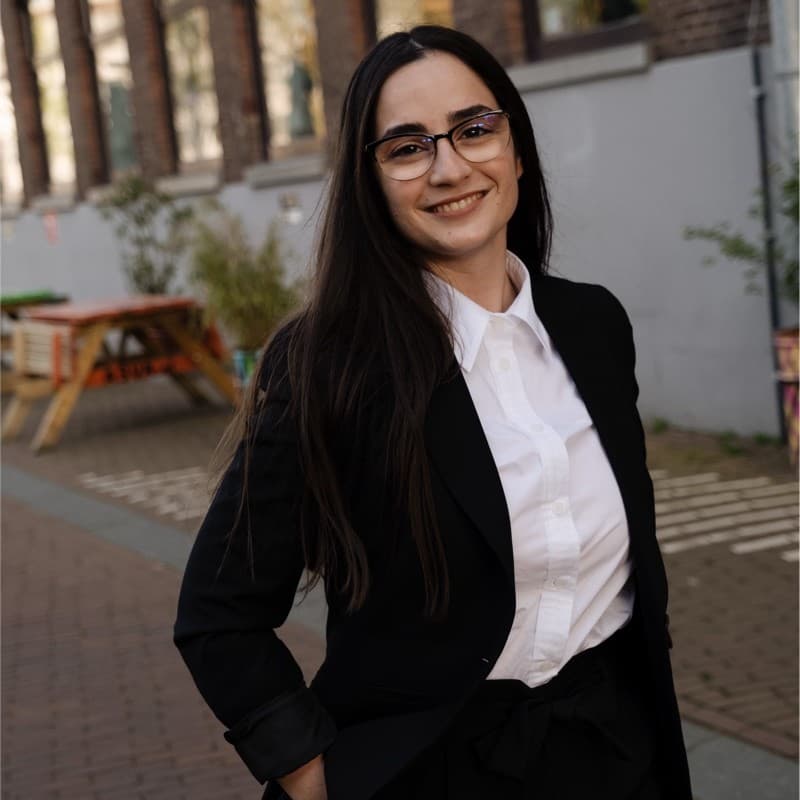 Portrait of Aurora Kapo, Co-President AI Network at Founders & Funders