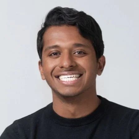 Portrait of Dr Ashwin Nandakumar, Health & Data Lead at Founders & Funders