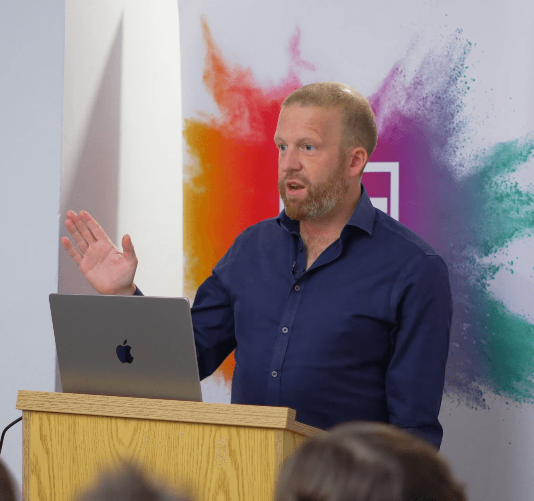 Ian Hardingham speaking