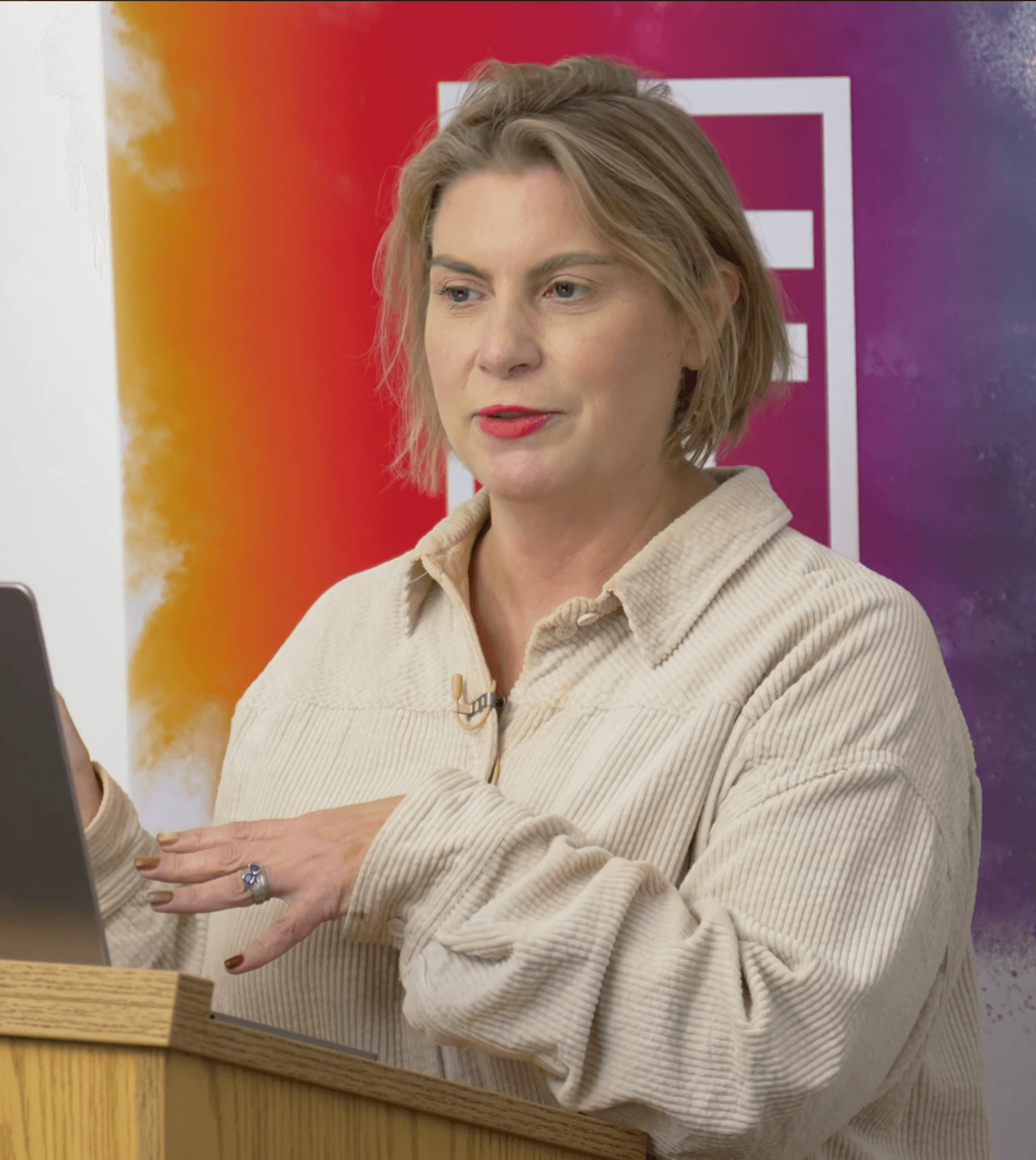 Nicola McConville at the event